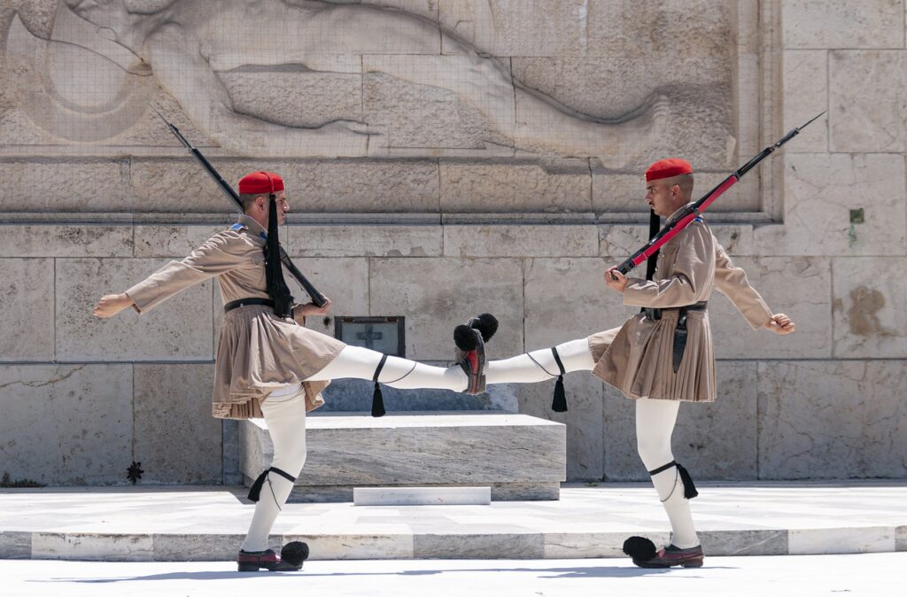 Athens - changing of the guard