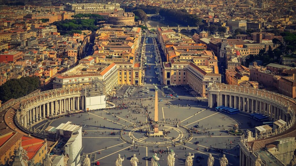 Rome - view from St. Peters