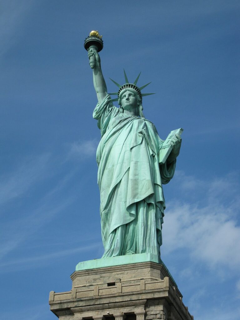 Statue of Liberty from Park